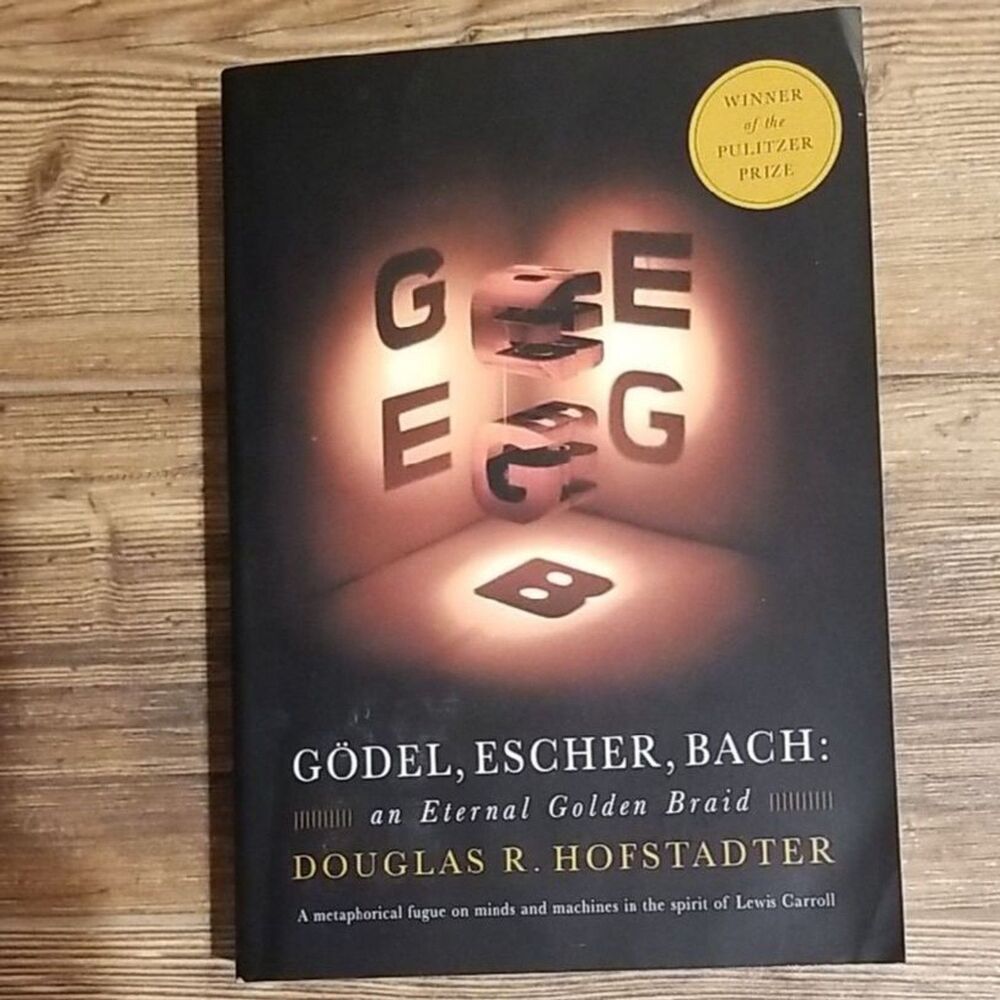 Godel Escher Bach An Eternal Golden Braid Douglas Hofstadter Pulitzer Winner Boo